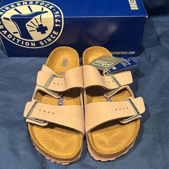 Birkenstock- Arizona BS, Yomo Lilac, Nubuk Leather, 7 women QS - Picture 2 of 6